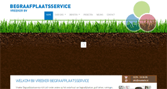 Desktop Screenshot of begraafplaatsservice.nl