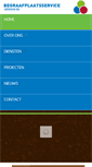 Mobile Screenshot of begraafplaatsservice.nl
